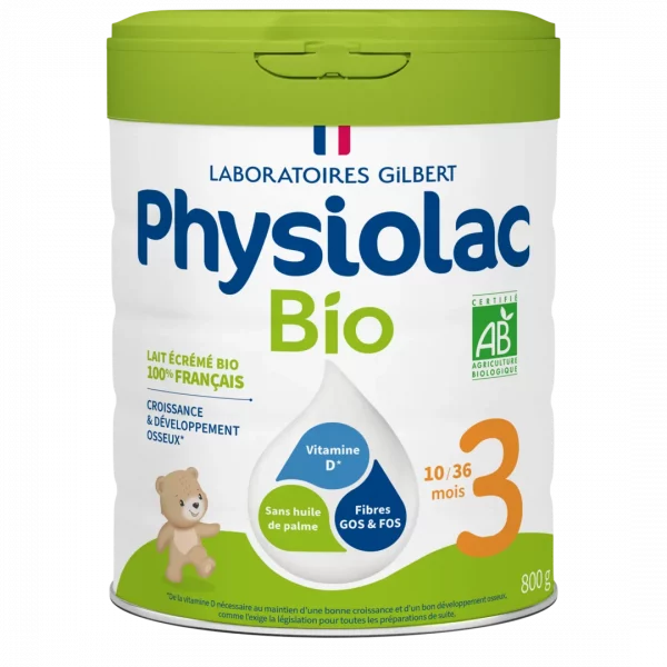 PHYSIOLAC Lait de croissance Bio